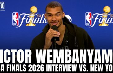 Victor Wembanyama Responds to Facing Pressure of NBA Finals in New York: “I’m Built For This”