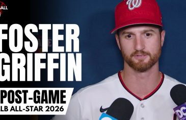 Foster Griffin Recaps First MLB All-Star Experience With Washington Nationals | All-Star Post-Game