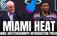 Giannis Antetokounmpo Reacts to Being Traded to Miami Heat, Reflects on Milwaukee Bucks Career