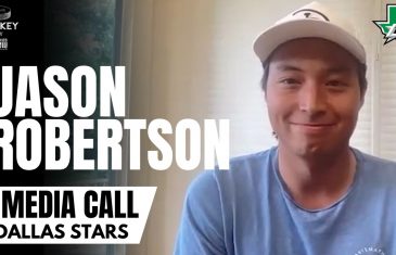 Jason Robertson Breaks Down Signing 1-Year Extension With Dallas Stars, CHAOTIC Off-Season