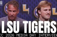 Lane Kiffin Previews LSU Tigers 2026 Season With Whit Weeks, TJ Dottery & Trey’Dez Green