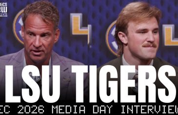 Lane Kiffin Previews LSU Tigers 2026 Season With Whit Weeks, TJ Dottery & Trey’Dez Green