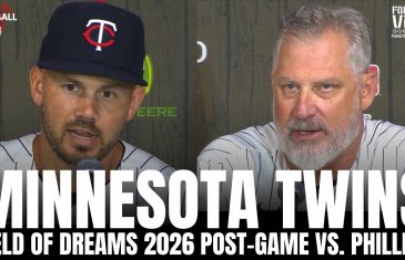 Derek Shelton & Trevor Larnach Recap Minnesota Experience at Field of Dreams, Loss vs. Phillies