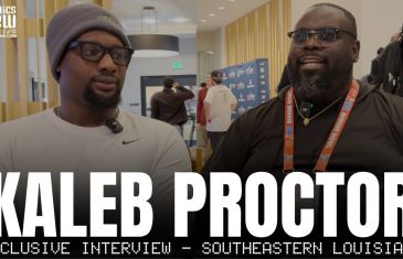 Kaleb Proctor Breaks Down Favorite NFL Players, Southeastern Louisiana Journey | AZ Cardinals Pick