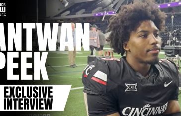 Antwan Peek Reflects on Going From Walk-On to Thorpe Award Candidate With Cincinnati Bearcats