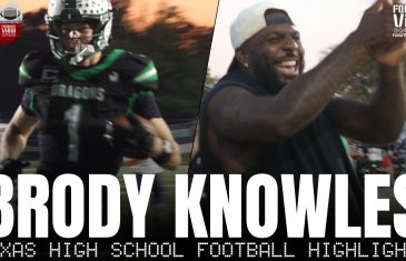 Brody Knowles Scores 3 Touchdown Receptions for Southlake Carroll With Dez Bryant Applause