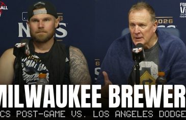 Pat Murphy & Jake Bauers Recap Milwaukee Brewers SWEEPING LA Dodgers, Making 2026 World Series