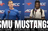 Rhett Lashlee & SMU Mustangs Recap Win vs. Virginia Cavaliers, Kevin Jennings Setting SMU Records