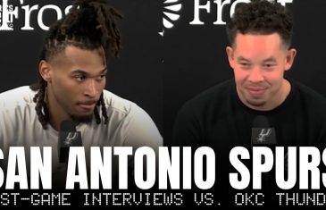 Stephon Castle & Mitch Johnson Respond to HEATED San Antonio Spurs vs. Oklahoma City Thunder Loss