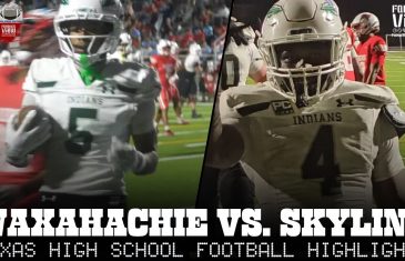 Waxahachie Indians DOMINATE vs. Skyline Raiders | Texas High School Football Highlight Pack